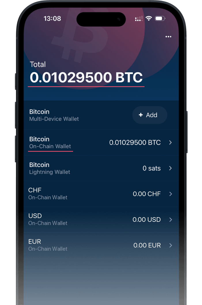BTC Taro App Screenshot SPAR Zahlung